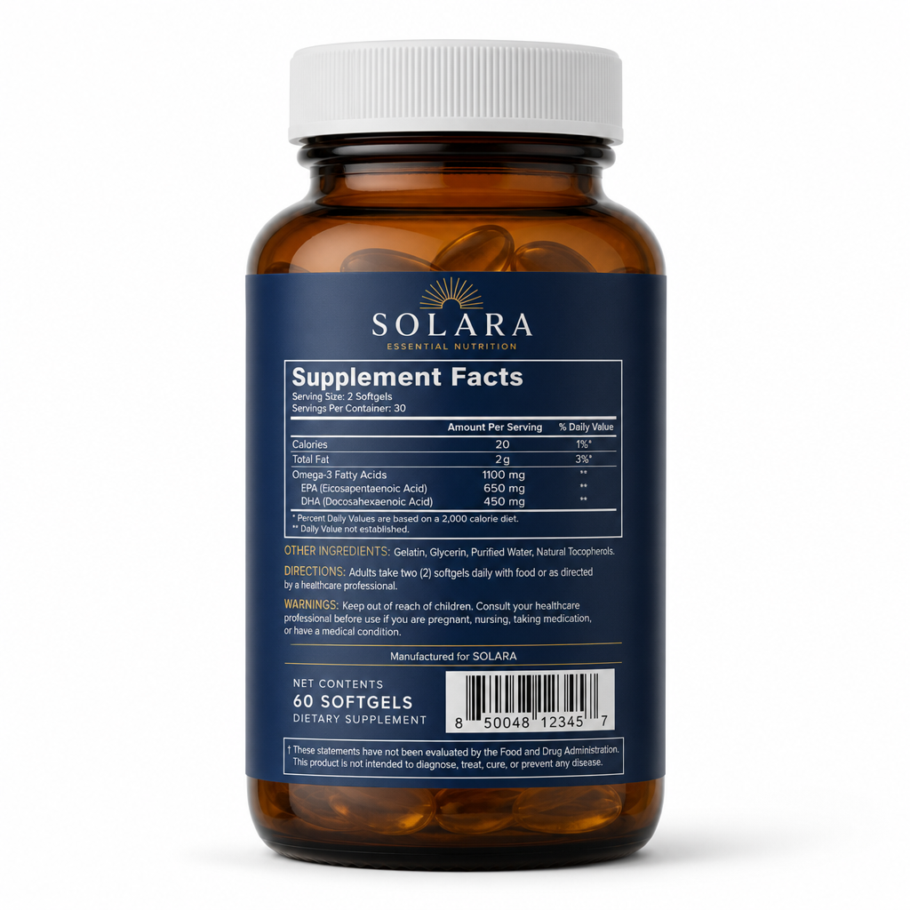OMEGA-3 — Back